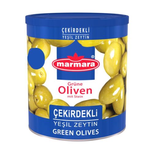 Marmara Grüne Oliven mit Stein 400 gr 