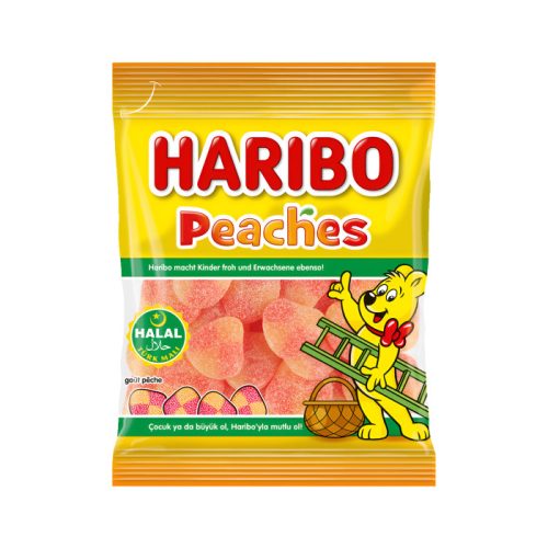 Haribo Pfirsiche Halal 100 gr 