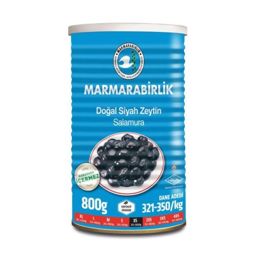 Marmarabirlik Schwarze Oliven (XS) 800 gr 