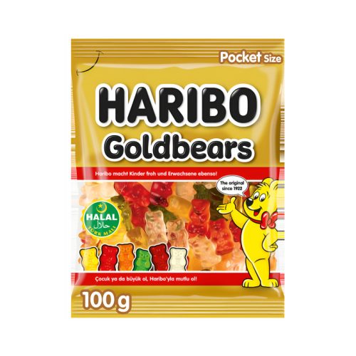 Haribo Goldbären Halal 100 gr 