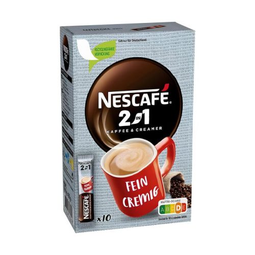 Nescafe 2 in 1 Kaffee 10-er 
