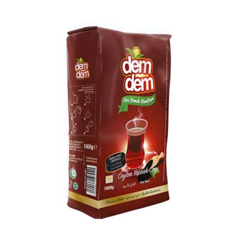 Demdem Schwarz Tee mit Bargamotte 1000 gr  