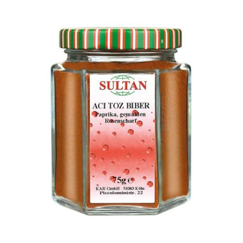 Sultan Paprika gem. scharf 75 gr 