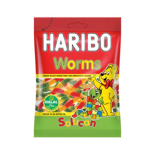 Haribo Worms Halal 100 gr 