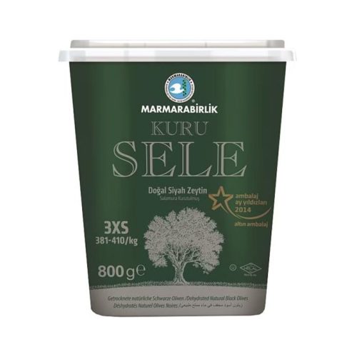 Marmarabirlik schwarze Oliven 3XS 800 gr