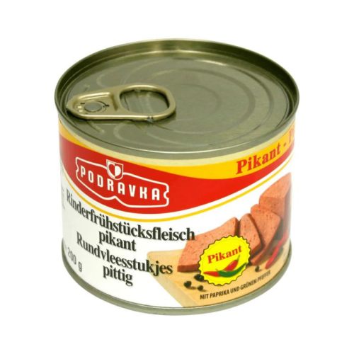 Podravka Rinderfrühstücksfleisch pikant 200 gr 