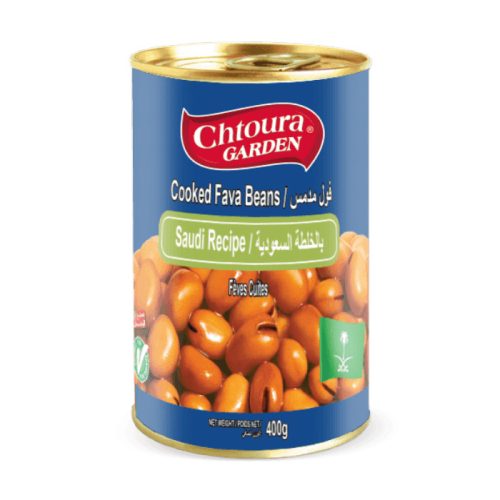 Chtoura Gekochte Saubohnen Saudi 400 gr  