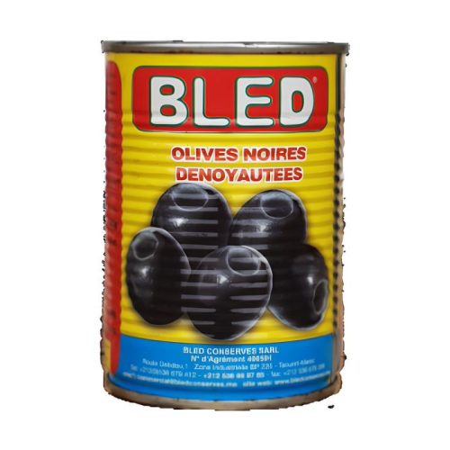 Bled Schwarze Oliven (entkernt) 850 gr  