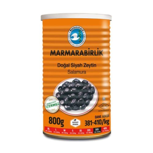 Marmarabirlik Schwarze Oliven (lüks) 800 gr 